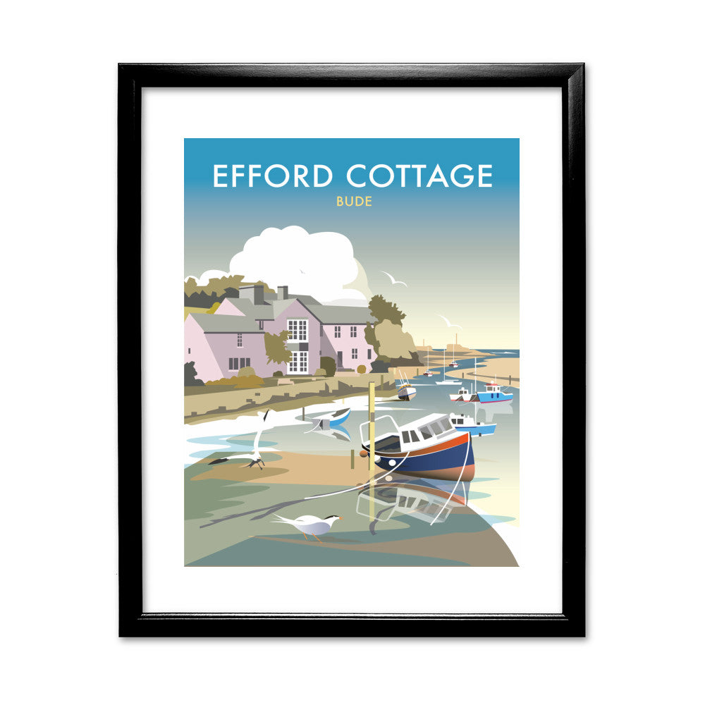Efford Cottage, Cornwall - Art Print
