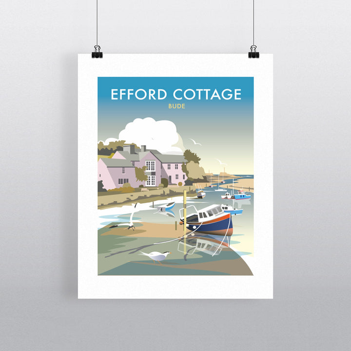 Efford Cottage, Cornwall Fine Art Print