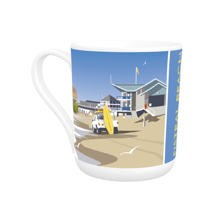 Fistral Beach, Newquay Bone China Mug