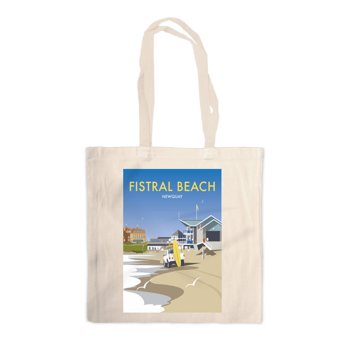 Fistral Beach, Newquay Canvas Tote Bag