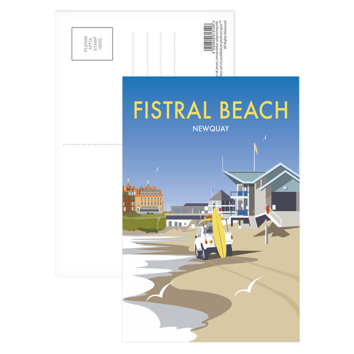 Fistral Beach, Newquay Postcard Pack