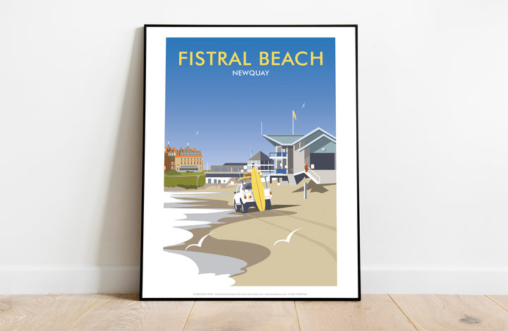 Fistral Beach, Newquay - Art Print
