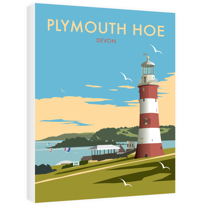 Plymouth Hoe, Devon Canvas