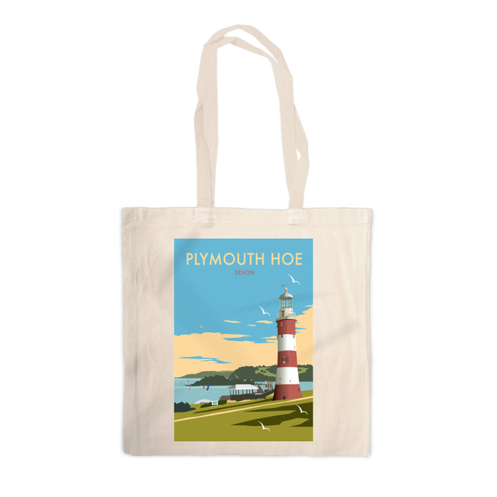 Plymouth Hoe, Devon Canvas Tote Bag