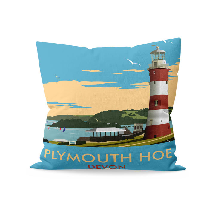 Plymouth Hoe, Devon Fibre Filled Cushion