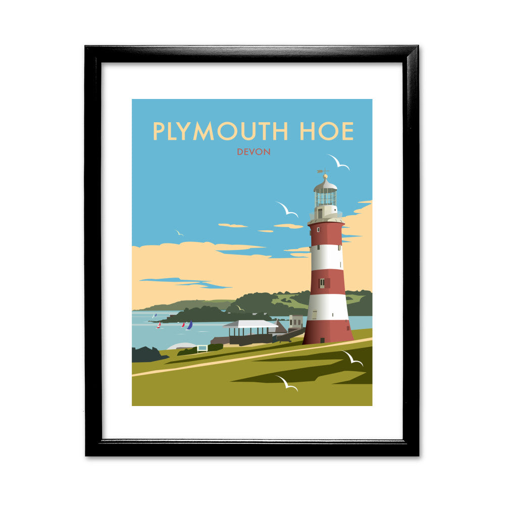 Plymouth Hoe, Devon - Art Print