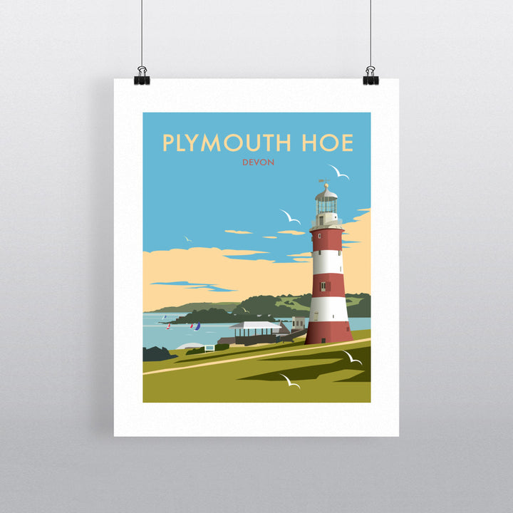 Plymouth Hoe, Devon Fine Art Print