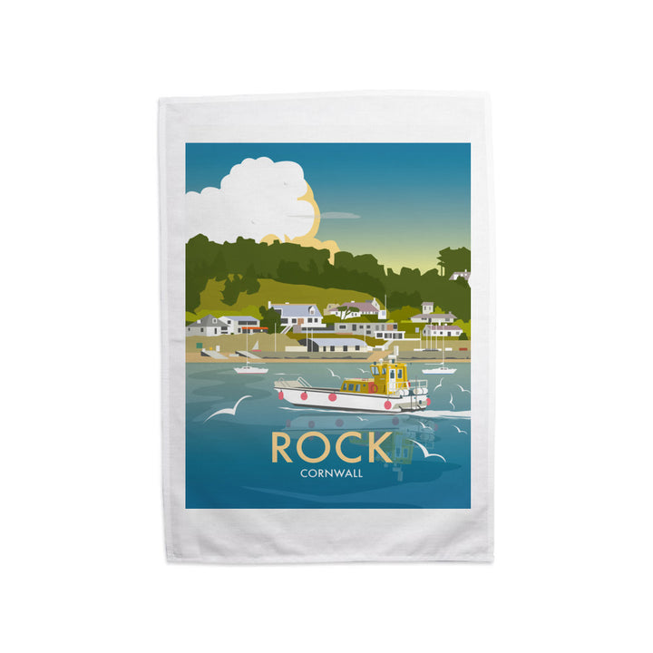 Rock, Cornwall Tea Towel