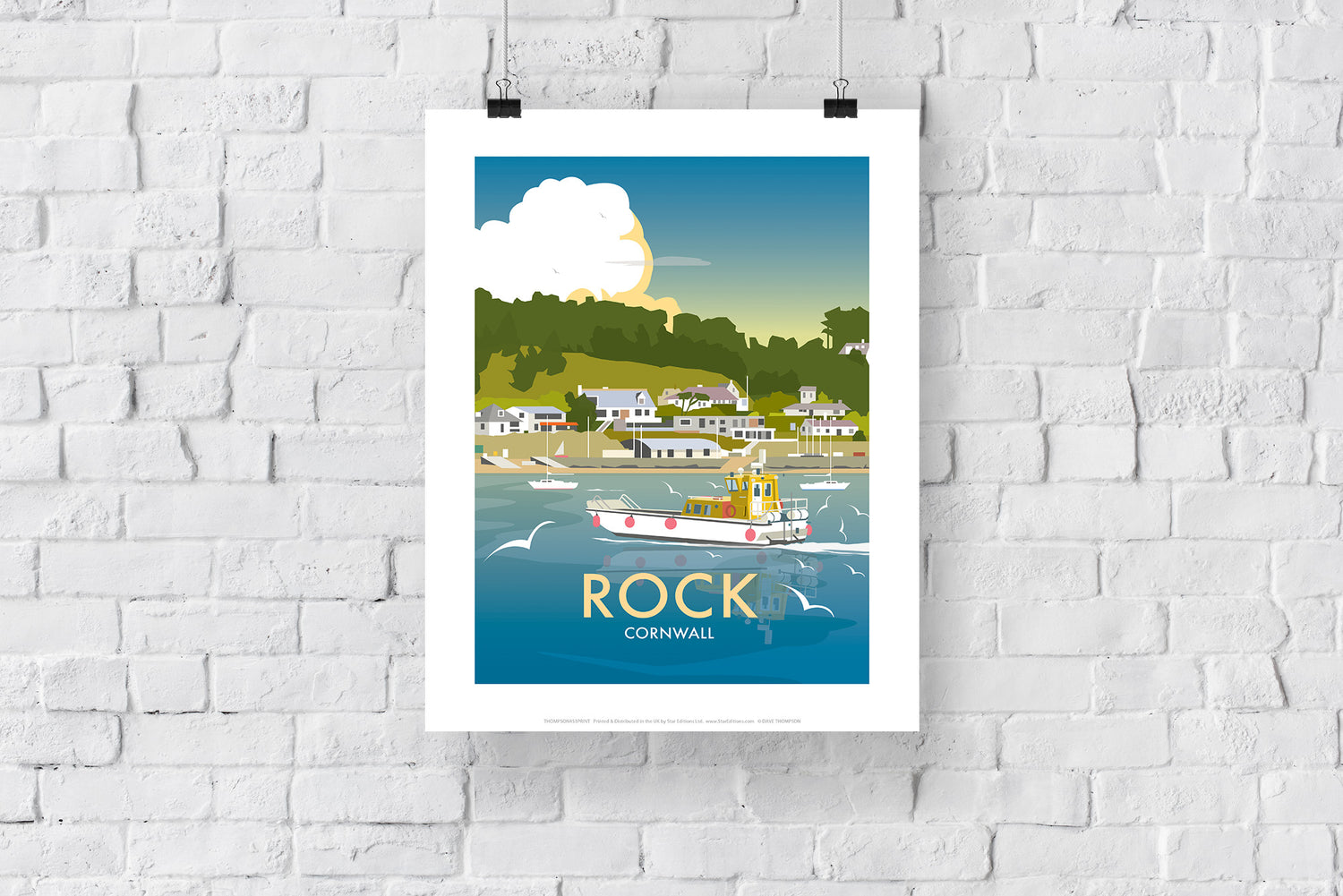 Rock, Cornwall - Art Print
