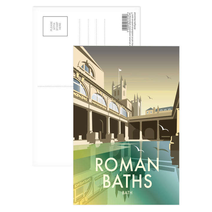 Roman Baths Postcard Pack