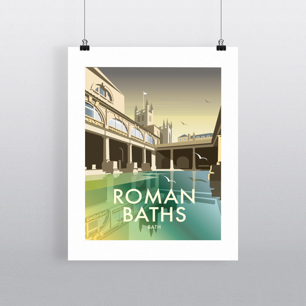 Roman Baths - Art Print