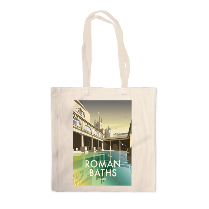 Roman Baths Canvas Tote Bag