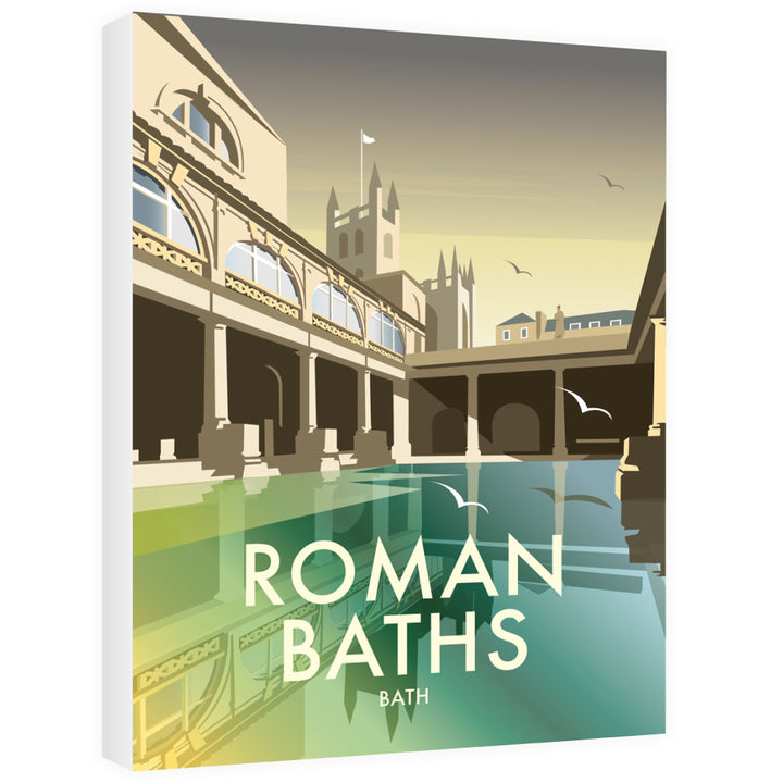 Roman Baths Canvas