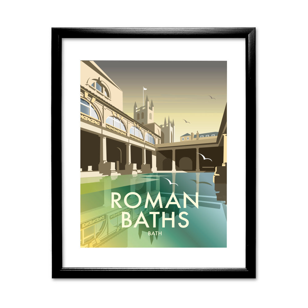 Roman Baths - Art Print