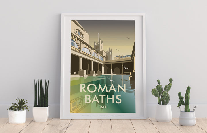 Roman Baths - Art Print