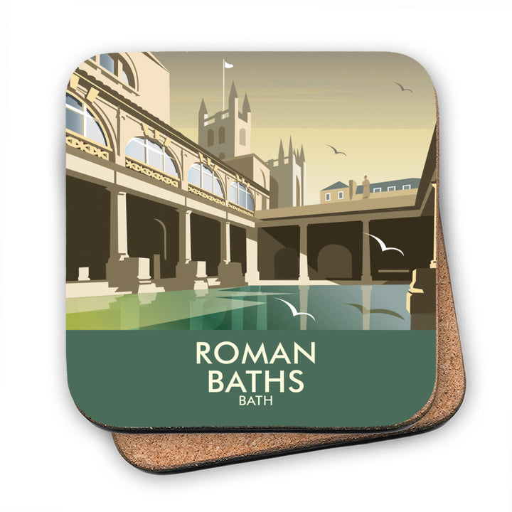 Roman Baths MDF Coaster