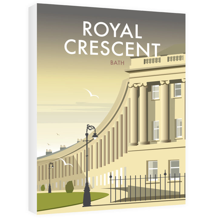 Royal Crescent, Bath Canvas