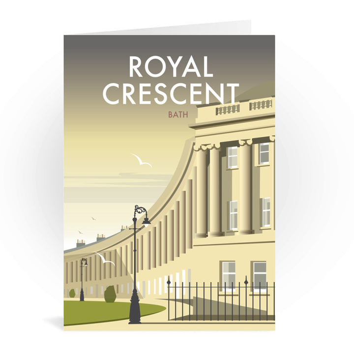 Royal Crescent, Bath Greeting Card 7x5