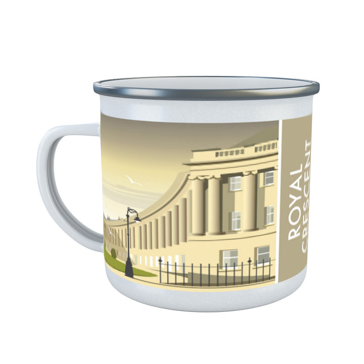 Royal Crescent, Bath Enamel Mug