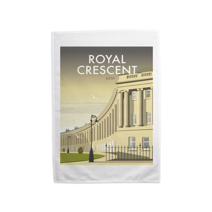 Royal Crescent, Bath Tea Towel