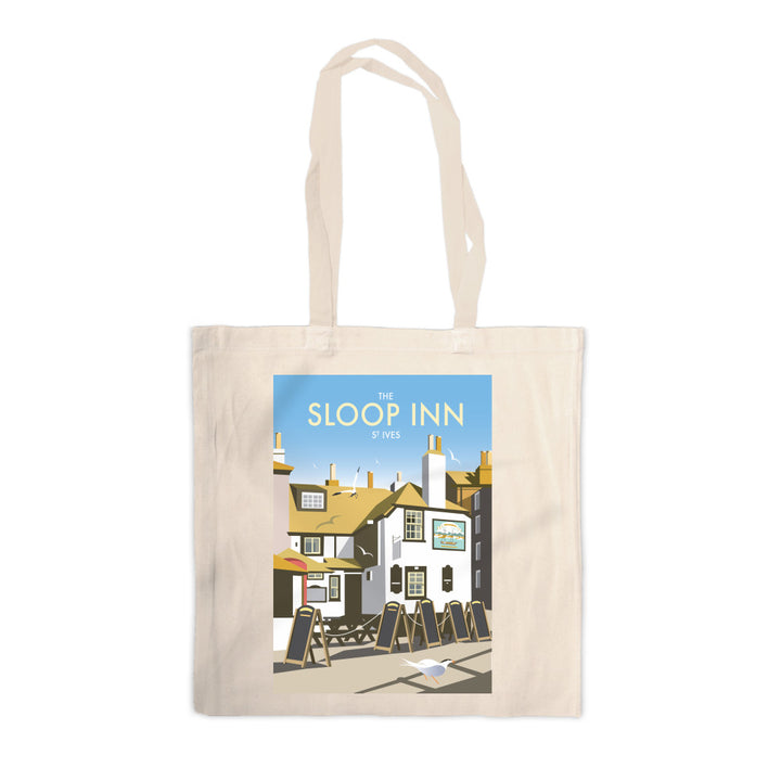 The Sloop Inn, St Ives Canvas Tote Bag