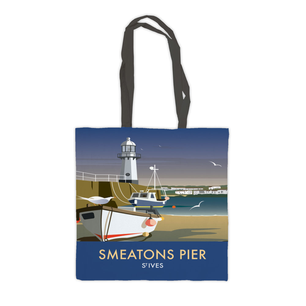 Smeatons Pier, St Ives Premium Tote Bag