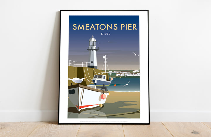 Smeatons Pier, St Ives - Art Print