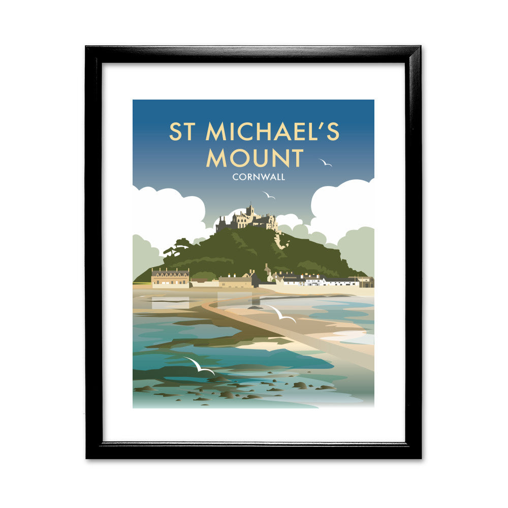 St Michaels Mount, Cornwall - Art Print
