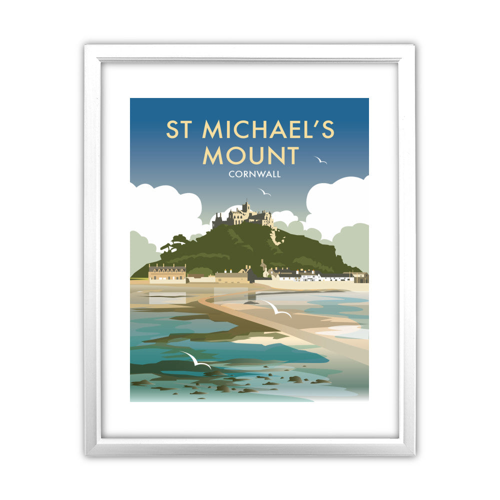 St Michaels Mount, Cornwall - Art Print