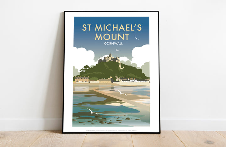 St Michaels Mount, Cornwall - Art Print