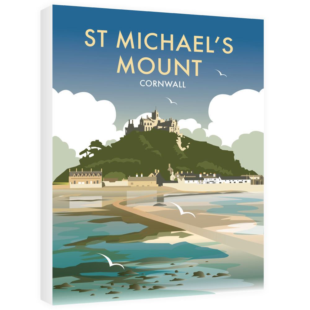 St Michaels Mount, Cornwall Canvas
