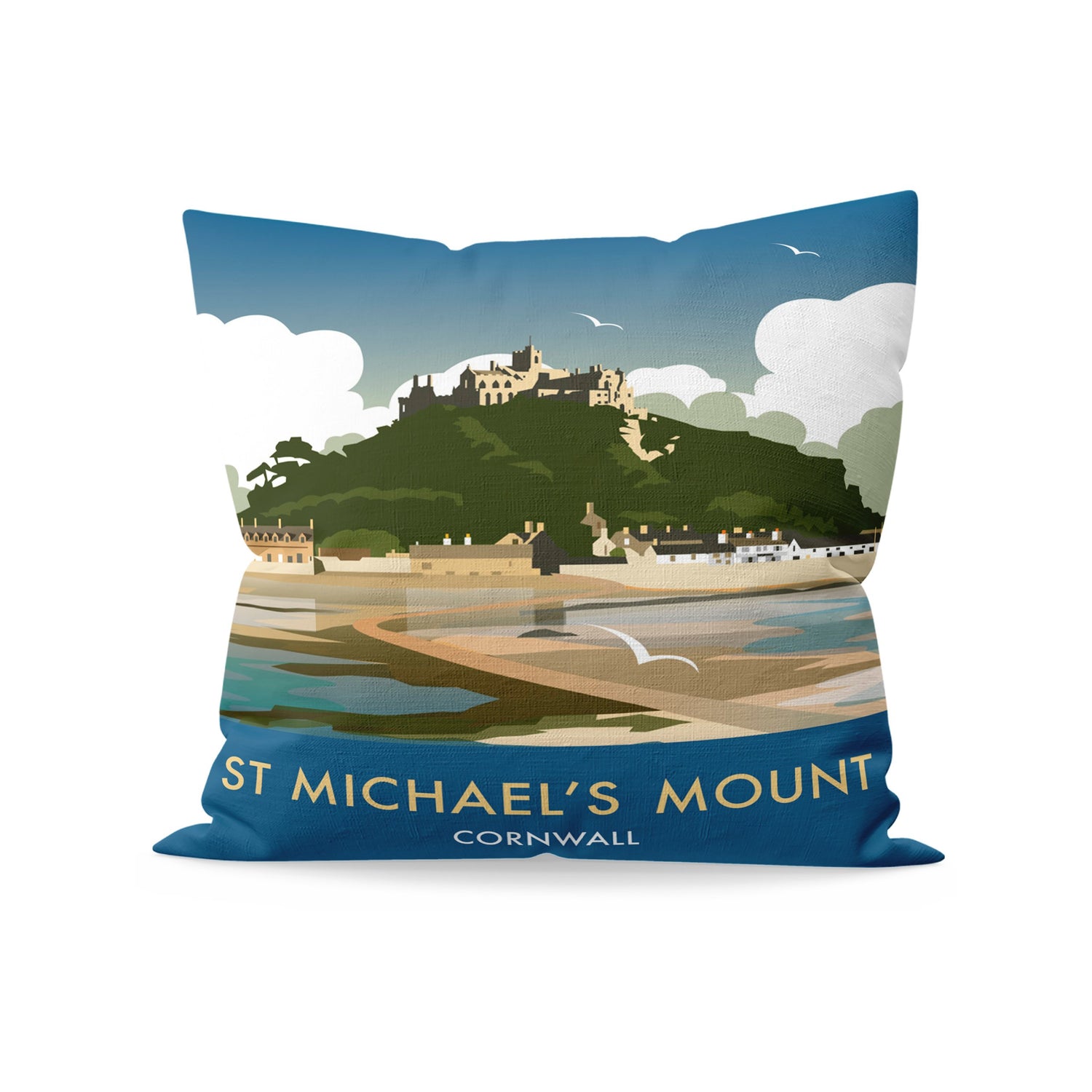 St Michaels Mount, Cornwall Fibre Filled Cushion