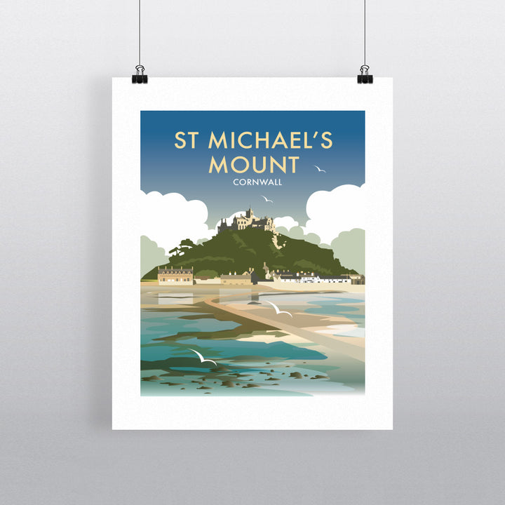 St Michaels Mount, Cornwall Fine Art Print