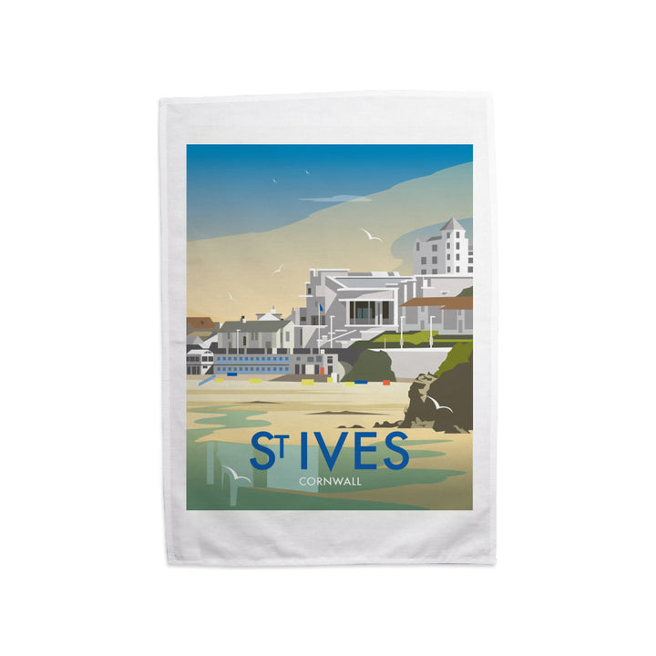 St Ives, Cornwall Tea Towel