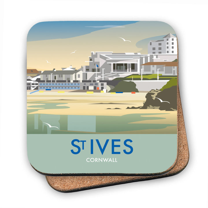 St Ives, Cornwall MDF Coaster