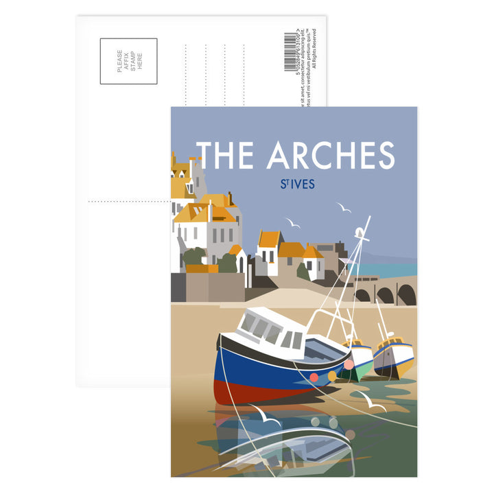 The Arches, St Ives Postcard Pack