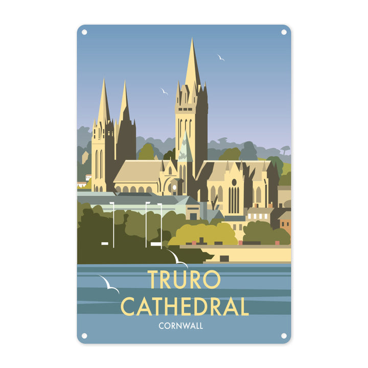 Truro Cathedral Metal Sign