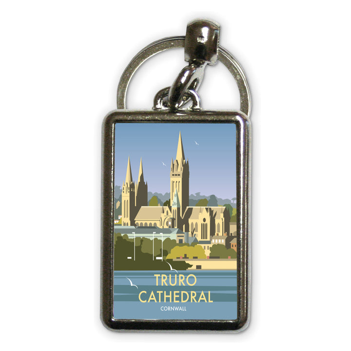 Truro Cathedral Metal Keyring