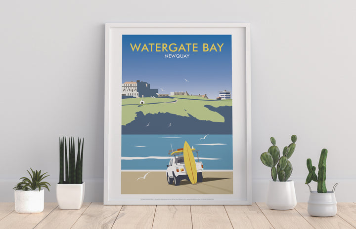 Watergate Bay, Cornwall - Art Print