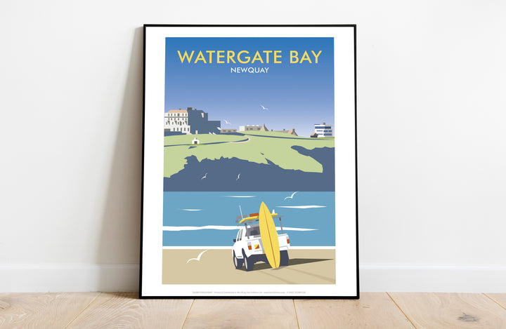 Watergate Bay, Cornwall - Art Print