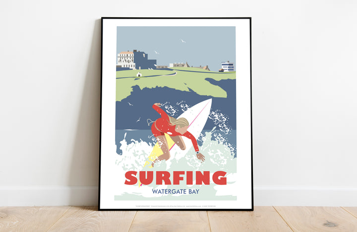 Watergate Bay, Cornwall - Art Print