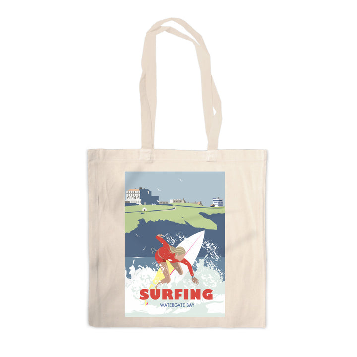 Watergate Bay, Cornwall Canvas Tote Bag