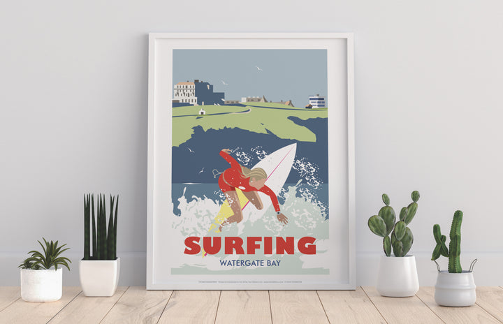 Watergate Bay, Cornwall - Art Print