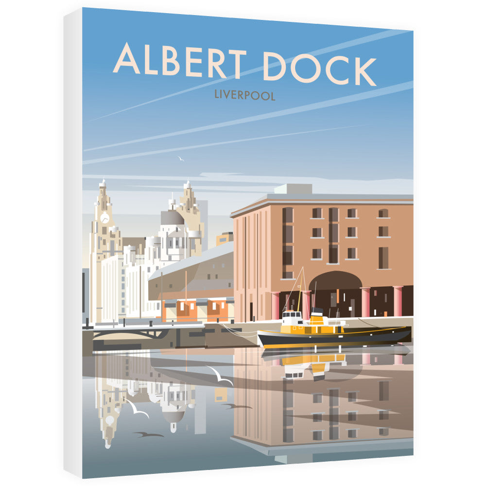 Albert Dock, Liverpool Canvas