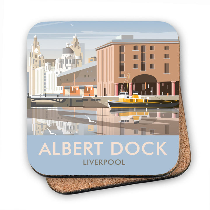 Albert Dock, Liverpool MDF Coaster