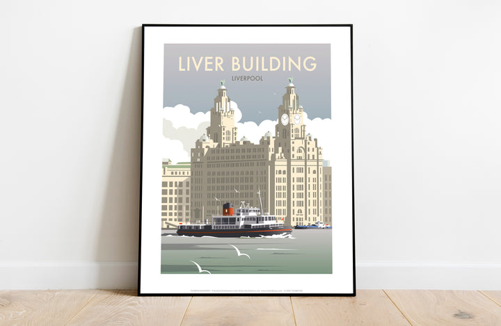 Liver Building, Liverpool - Art Print