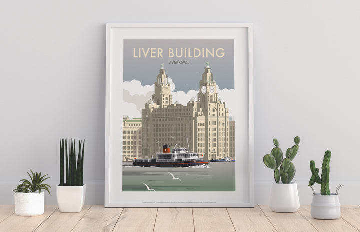 Liver Building, Liverpool - Art Print