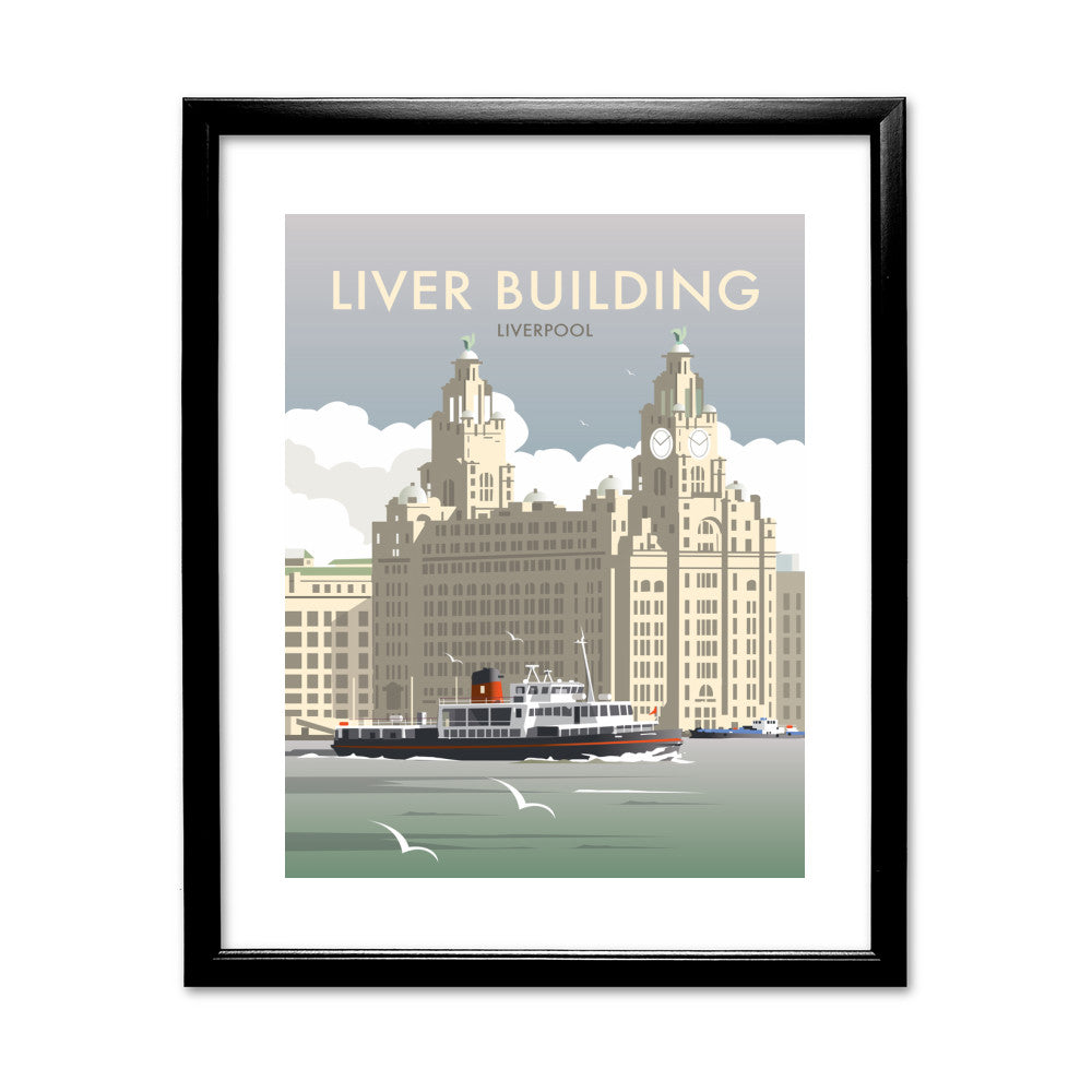 Liver Building, Liverpool - Art Print