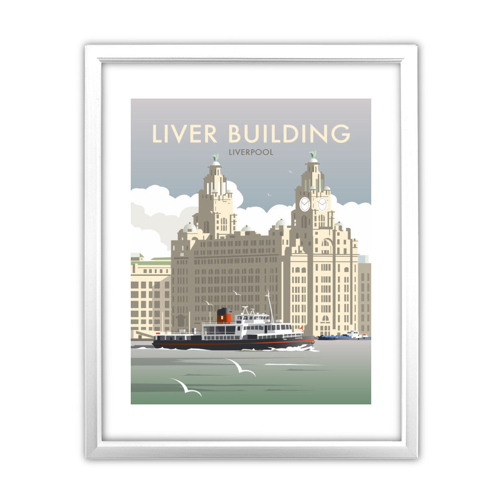 Liver Building, Liverpool - Art Print