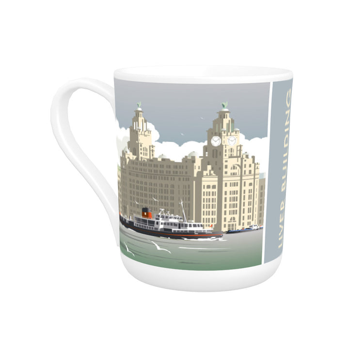 Liver Building, Liverpool Bone China Mug